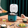 Mini Rice Cooker Automatic Household Kitchen Electric Cooking machine 1-2 People Food Warmer Steamer 1.2L Small Rice Cooker 2