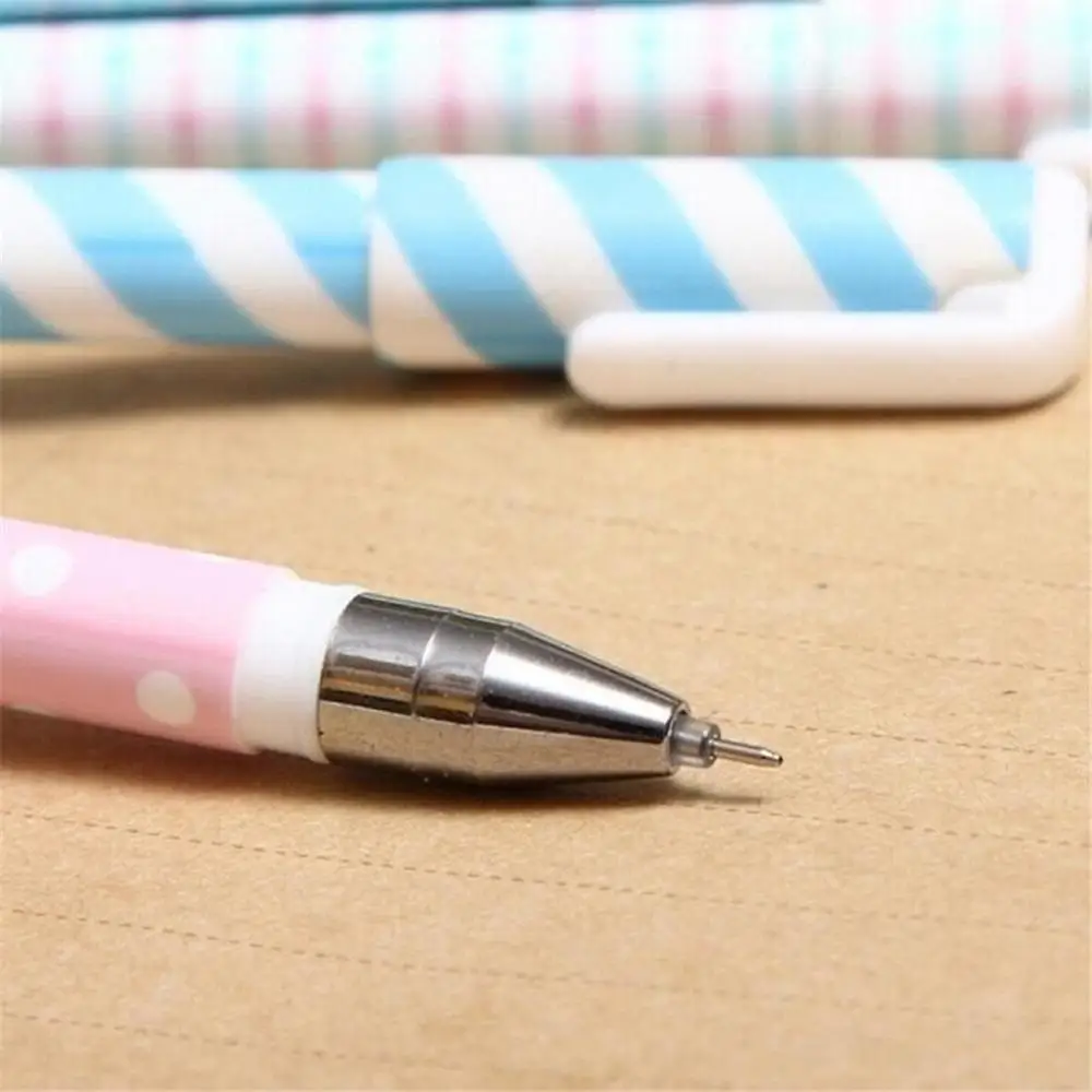 10 Stück/Set Bunte 0,38 mm Gel-Stift Blume Tier Sternenstern Süße Flora Farbige Gel-Stift niedliche Stifte für Schule Stationär – Detail 16