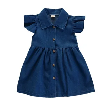 New Summer Fashion Baby Clothes Children Girls Cute Short Sleeved Dress Toddler Casual Costume Kids Outfits Infant Sportswear 1