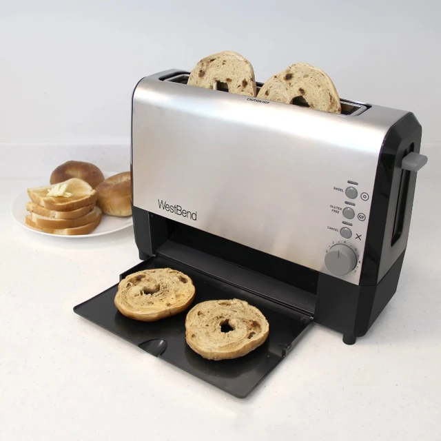 2 Slice Compact Stainless Toaster