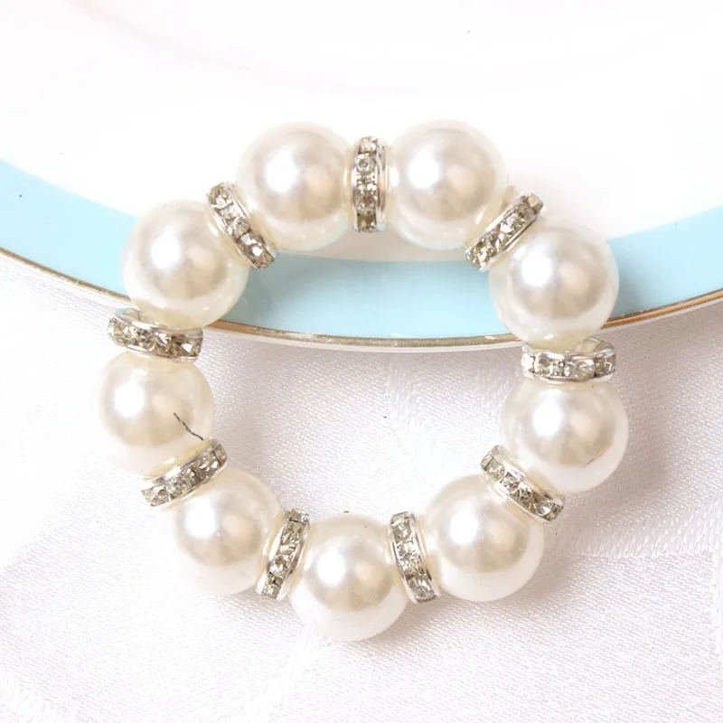

Napkin Rings Holders Pearl Rhinestone Stretchable Buckle Dinner Design Becket For Hotel Wedding Party Event Table Decoration