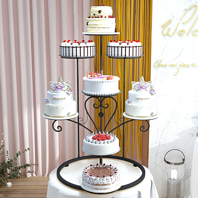 Party Events Cake Stand Pastry Confectionery Cupcake Stand Design Cake Board et Display Cosas De Cocina Kitchen Supplies