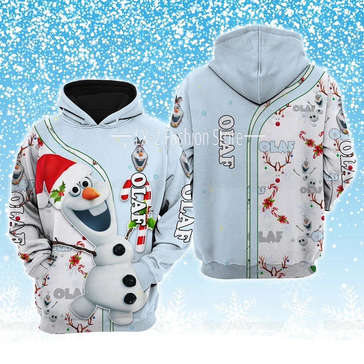 

Disney Olaf Hoodie Frozen Hoodie Olaf Disney Shirt Disney Friends Shirt Disney Movie Cartoon Hoodie Christmas Present