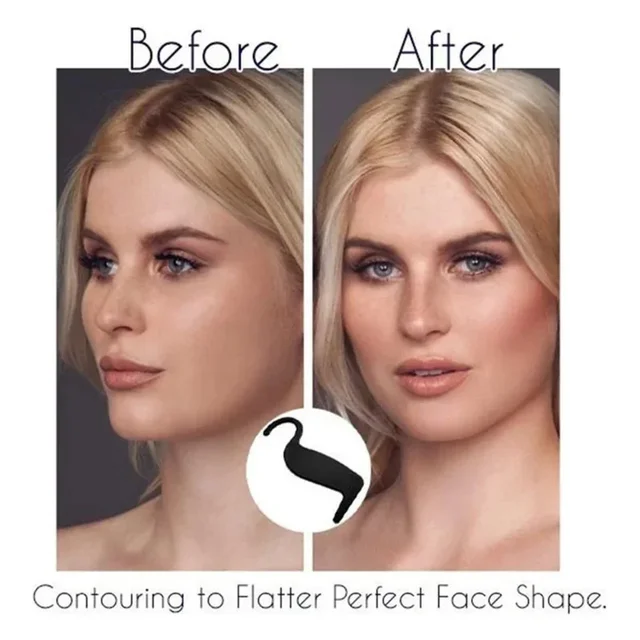 Perfect Contour Curve Stencil Eyebrow Shaper Makeup Tools Eyeliner Cards Face Cheek Nose Makeup Model Beauty Make Up Accessories 4