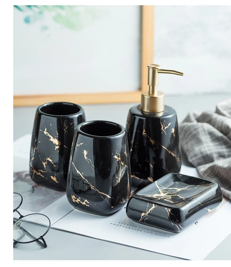 https://ae01.alicdn.com/kf/S2ae319331ffa40d5af3222940c9e872aa/Black-Marble-Pattern-Tray-Resin-Bathroom-Set-Toothbrush-Holder-Soap-Dispenser-Soap-Dish-Men-s-Bathroom.jpg