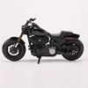 Maisto 1:18 2022 Fat Bob 114 Motorcycle Car Simulation Alloy Car Model 4