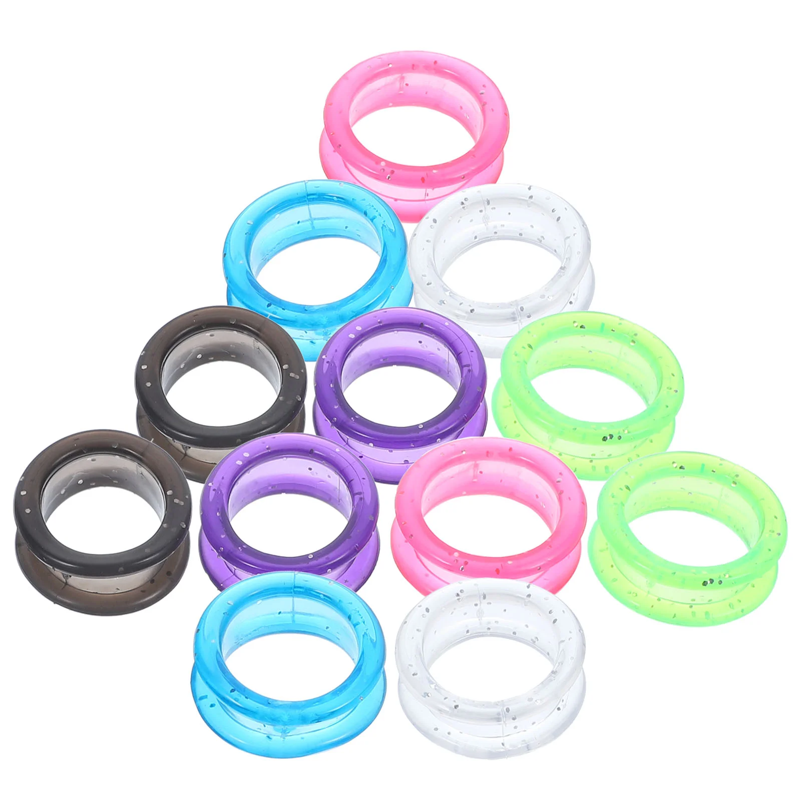 

Silicone Finger Rings Hair Scissors For Dogs Rings For Hair Shears Finger Inserts Silicone Finger Protector(Random Color)