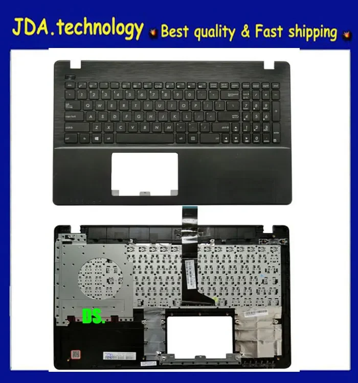 

New/Orig Palmrest top case for Asus X550 K550V X550C X552E A550L Y581C F550J R510J US keyboard Upper Cover,black