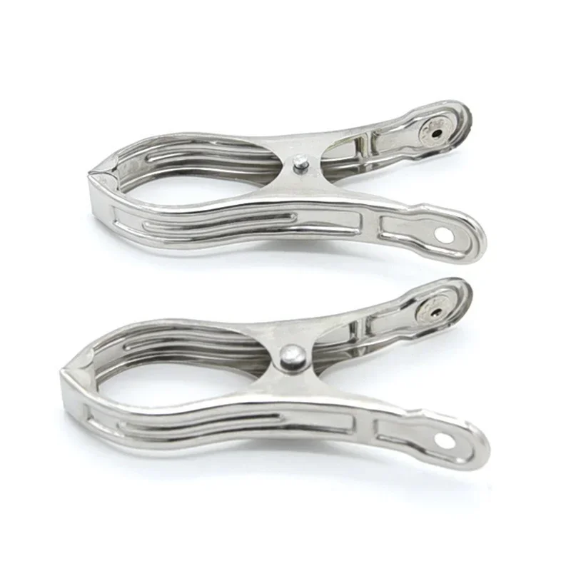 Electric Shock Nipple Clamps Breast Clitoris Labia Clips Vagina Stimulator Accessory Sex Toy For Women Sex Products Body Massage