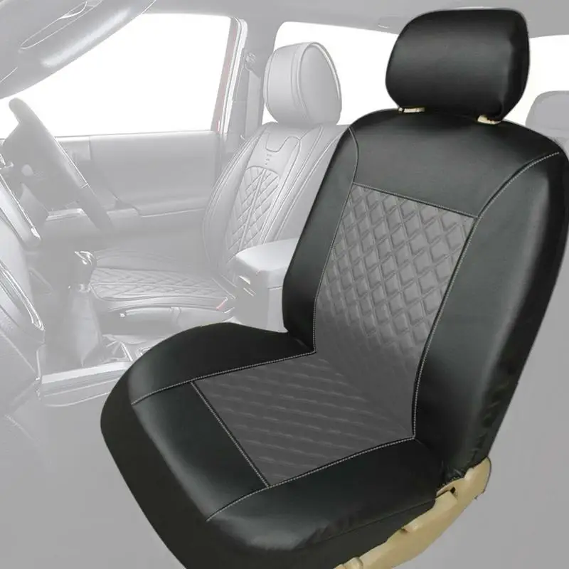 

Automotive Seat Covers Car Seat Cover Car Front Rear Cover PU Leather Seat Covers For Trucks And Cars
