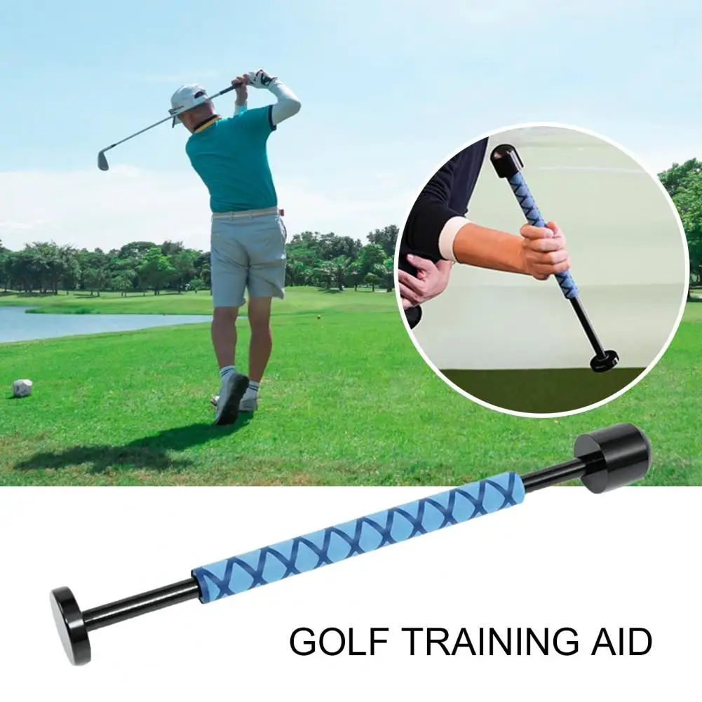 

Вспомогательное оборудование для тренировки в гольф, Металлическая рукоятка, рандомный инструмент для тренировок в гольф для начинающих, с алюминиевым сплавом, тренажер для правой руки