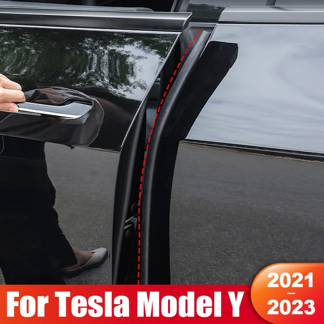Für Tesla Model 3 Schallschutz Türdichtungssatz Gummidichtung