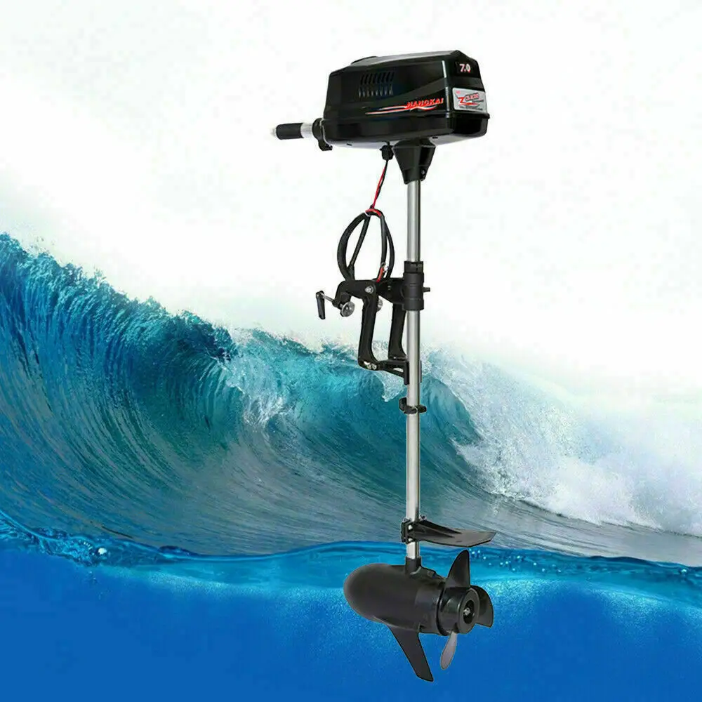Motore Fuoribordo 3-7Hp Motore Elettrico Per Barche Da Pesca A Traina Senza Spazzole