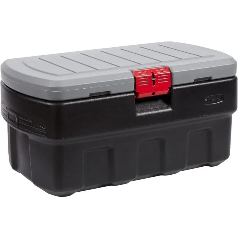 

ActionPacker️ 48 Gal with 8 Gal Containers Nested, Lockable Storage Bins, Industrial, Rugged Storage Container Bundle with Lids