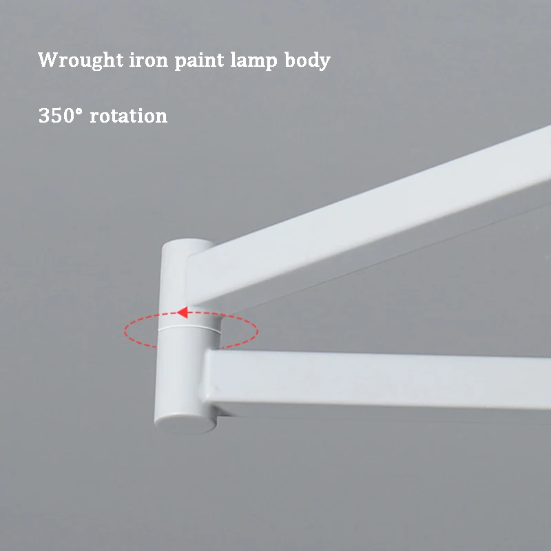 QIYIMEI Modern LED Chandeliers Living Dining Room Kitchen Lights Hanging lamps Indoor Lighting Home Decor Arm Adjustable Lustres