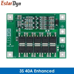 High-Performance Lithium Battery Charger Protection Board with Balancing for Power Tools (3S 40A Enhanced)