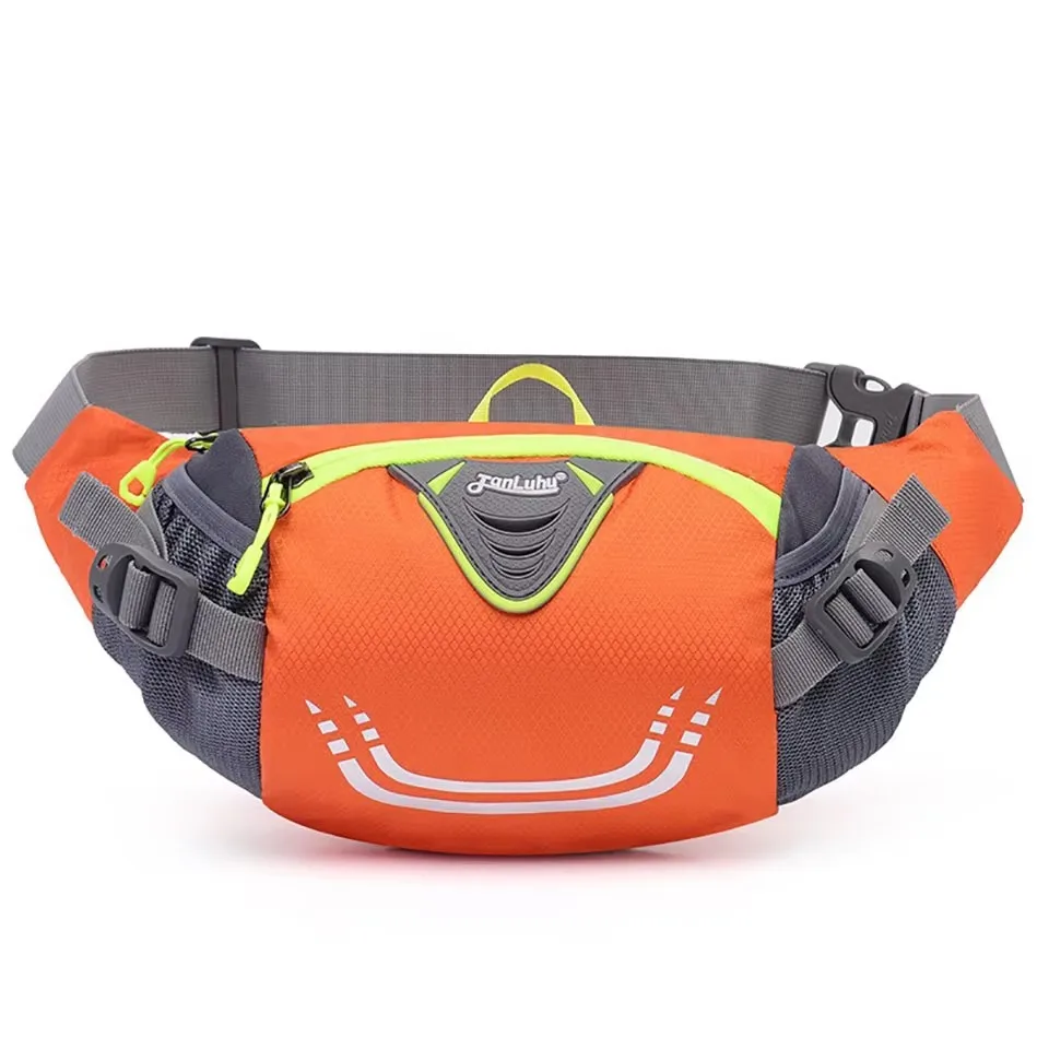 KoKossi Outdoor Cycling Waist Bag Running Fanny Pack Fishing Hiking Belt Kettle Pouch Gym Bike Sport Fitness Water Bottle Pocke running waist bag,waist bag,running belt,sports pockets belts
