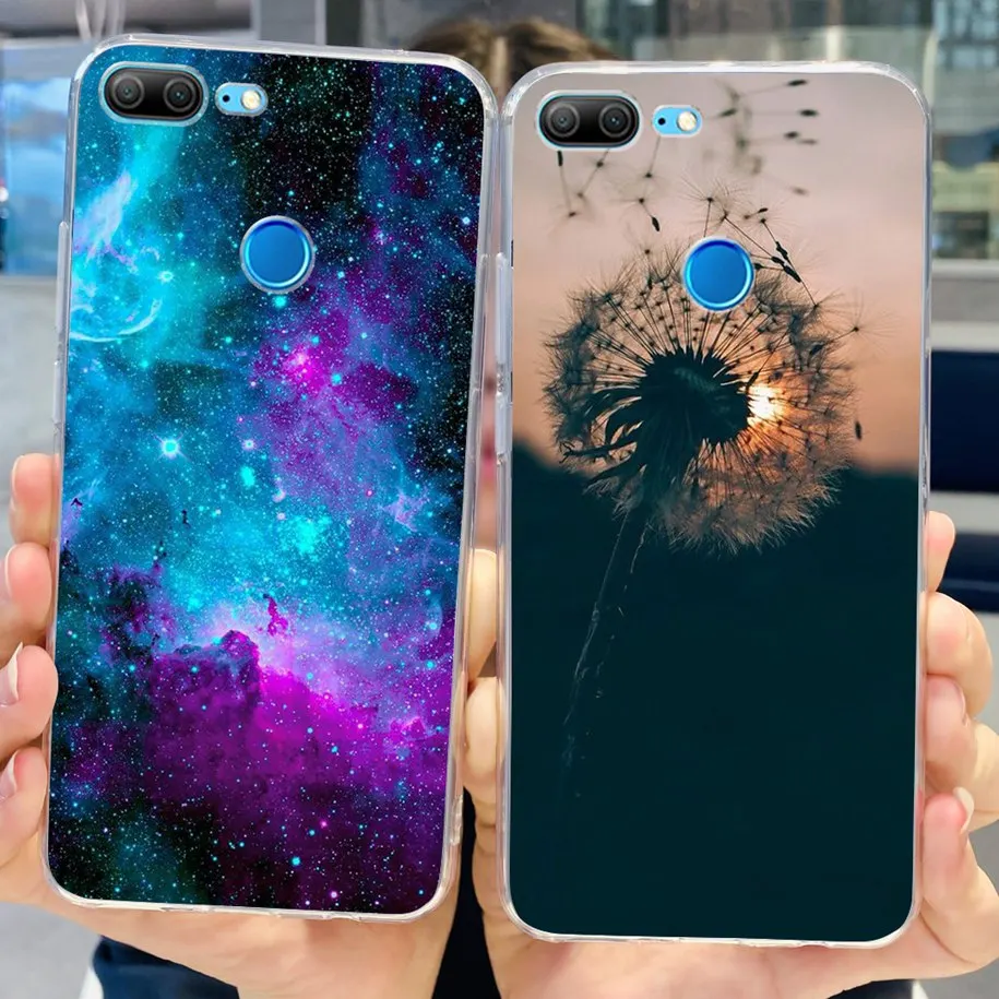 Luxury Space Soft Protective Case for Honor 9 Lite - Elegant Phone Cover Bumper