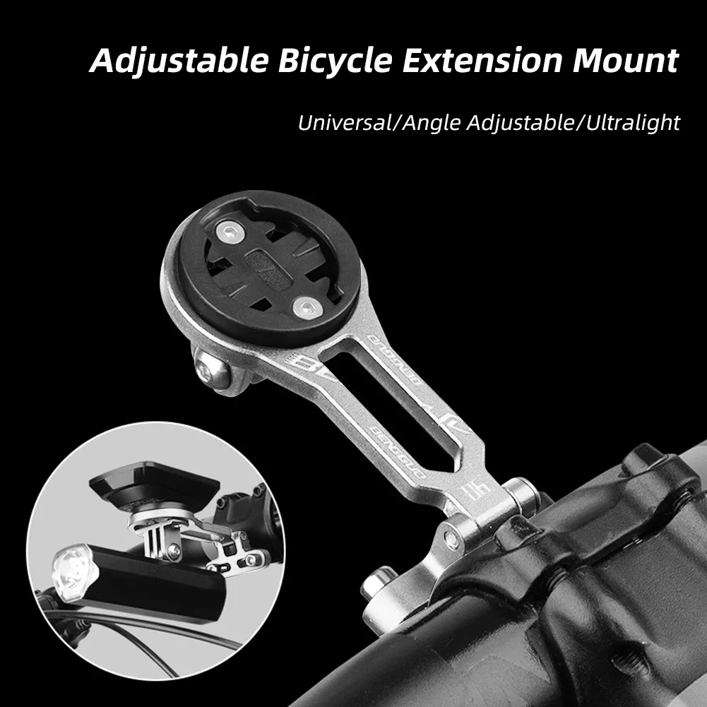 Multifunctional Bicycle Extension Mount Adjustable Road Bicycle Speedometer Holder Ultralight MTB Light Bracket Bike Accesories