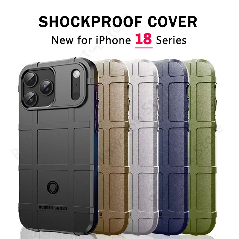 Shockproof Rugged Soft Silicone Protective Armor Phone Case