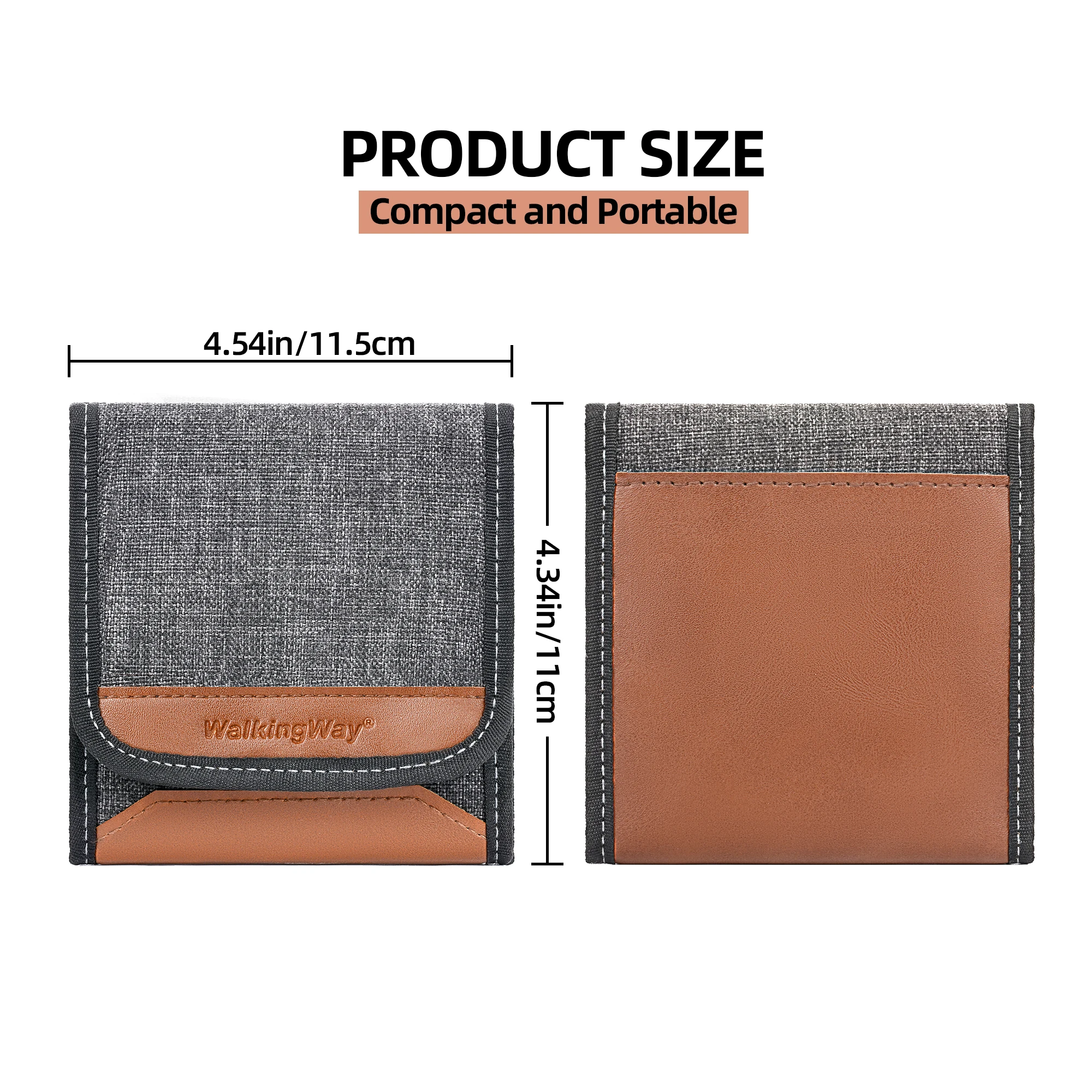 Custodia Per Filtri Fotocamera JJC - 3 Tasche Per Filtri Fino A 82 Mm, Con Panno Microfibra - Foto 12