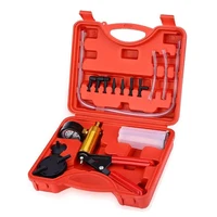 Hand Held Vacuum Pump Tester Brake Bleeder Kit Brake Clutch Fluid Bleeding Tool Set with Adapters for Motorcycle Automotive tool 1