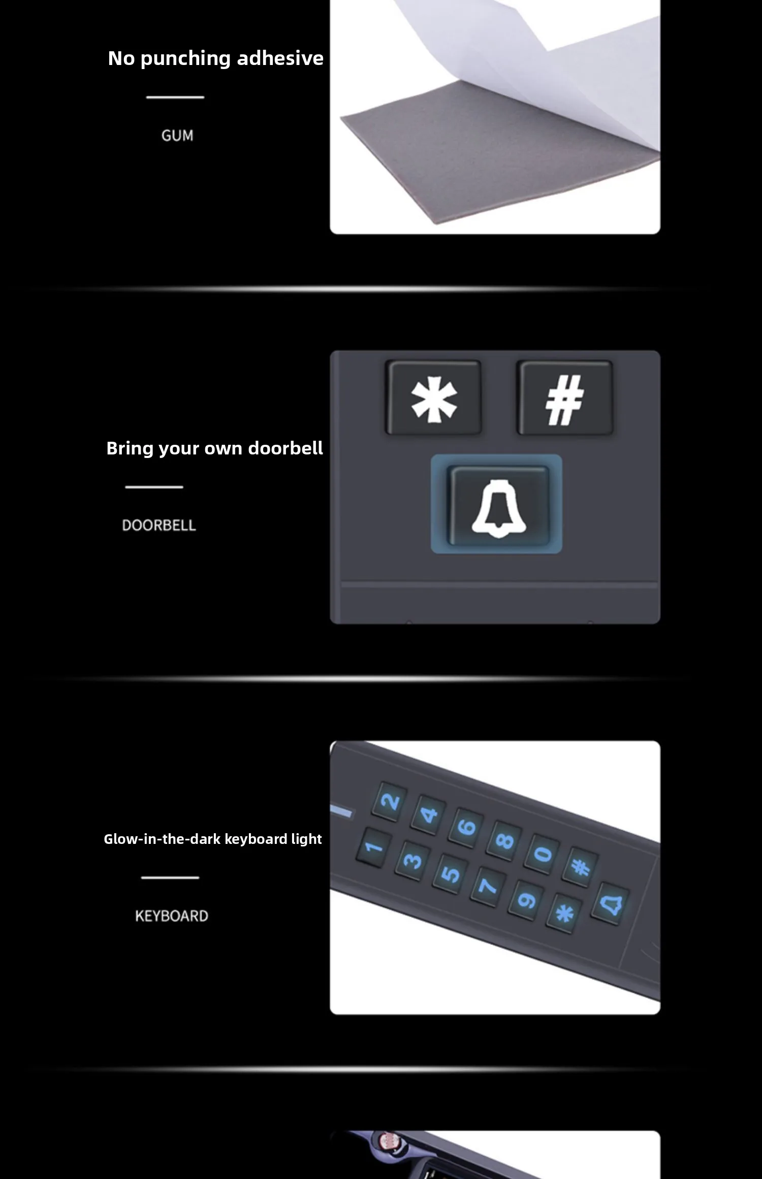 wireless access control system, wire-free card and password integrated machine,