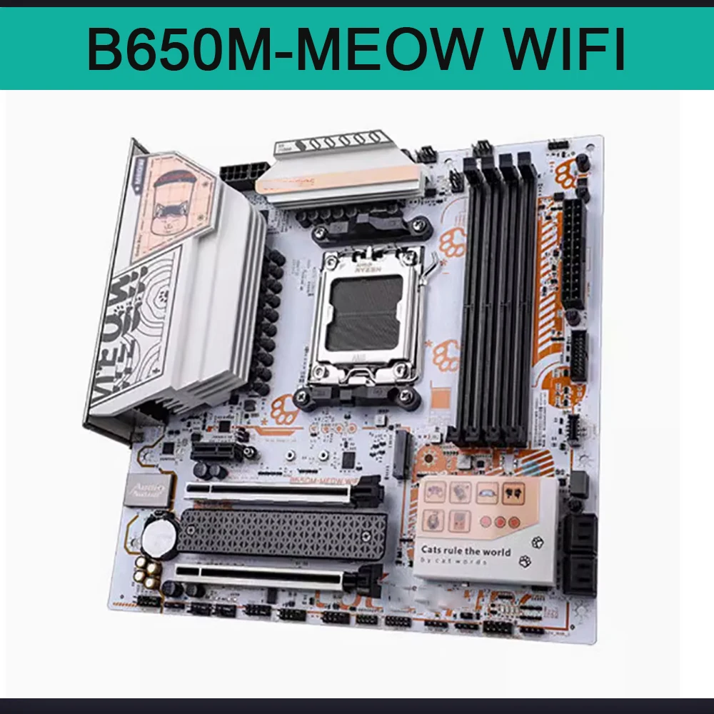 high quality Motherboard DDR5 B650M-MEOW WIFI - AliExpress