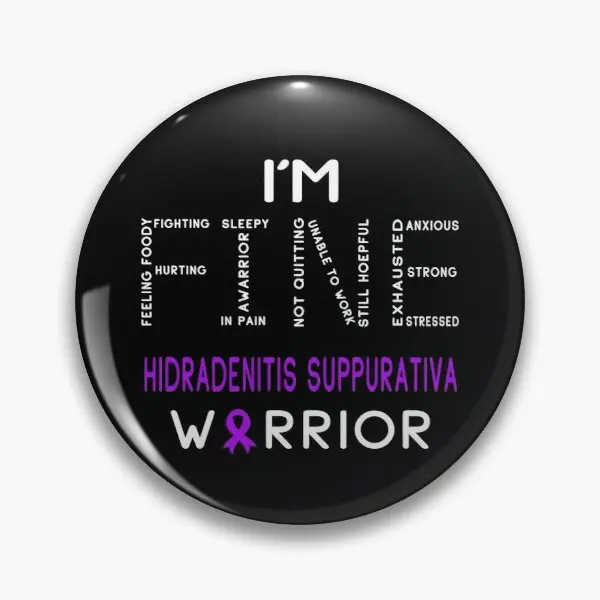 

Я хидраденит супуративный воин I, мягкая булавка на пуговицах, мультяшная Женская булавка на лацкан, блестящая одежда для влюбленных, милый металлический воротник