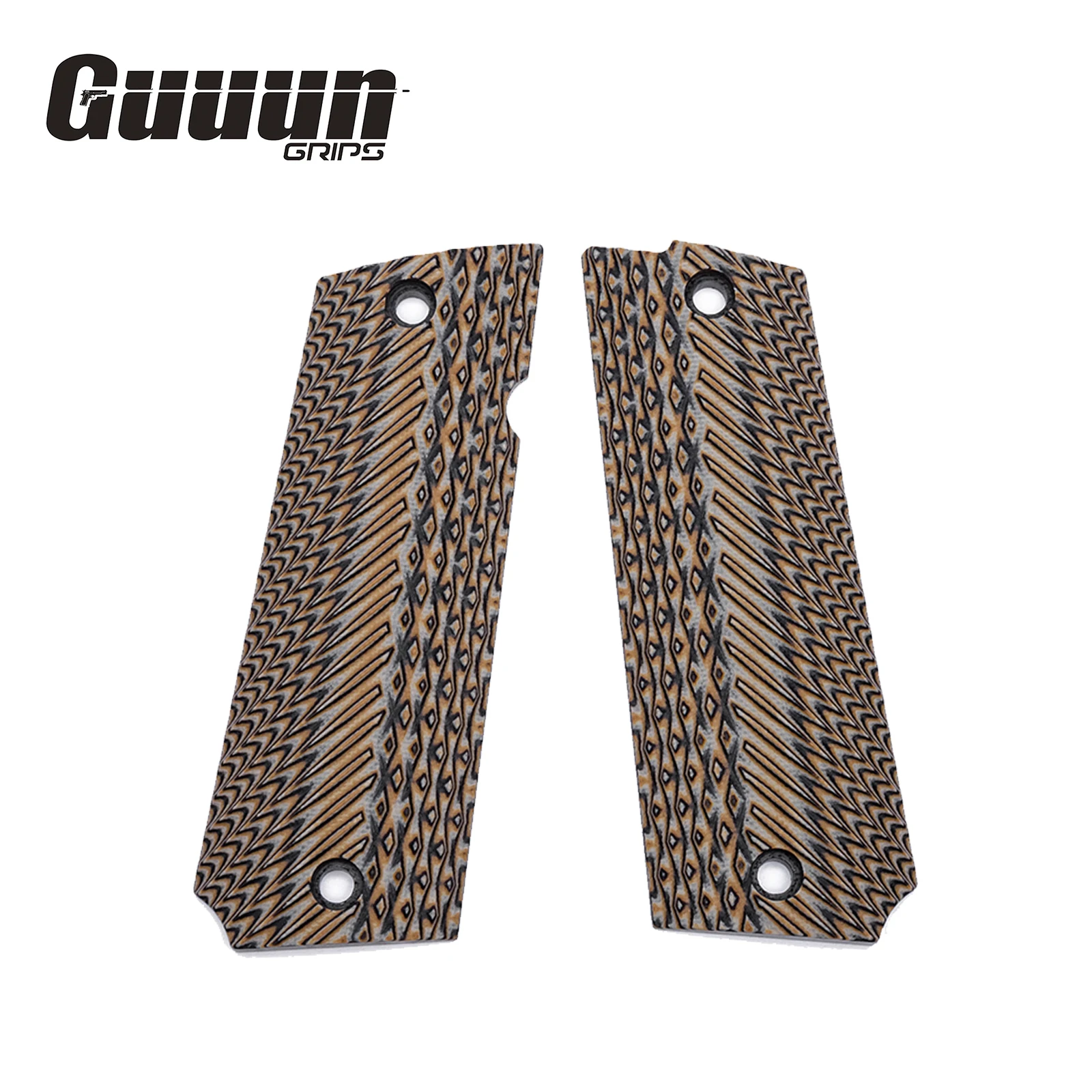

Рукоятки Guuun G10 для ламы, макс. фотолампы, IXA IXB, текстура алмазной резки, 6 цветов на выбор