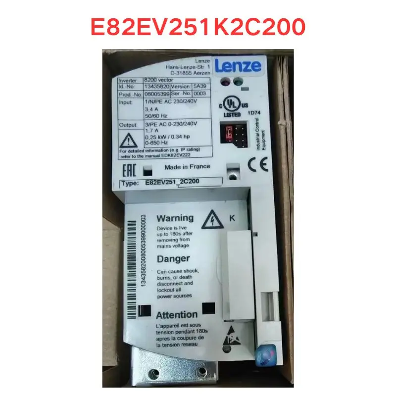 

Brand New Original E82EV251K2C200 Frequency Converters