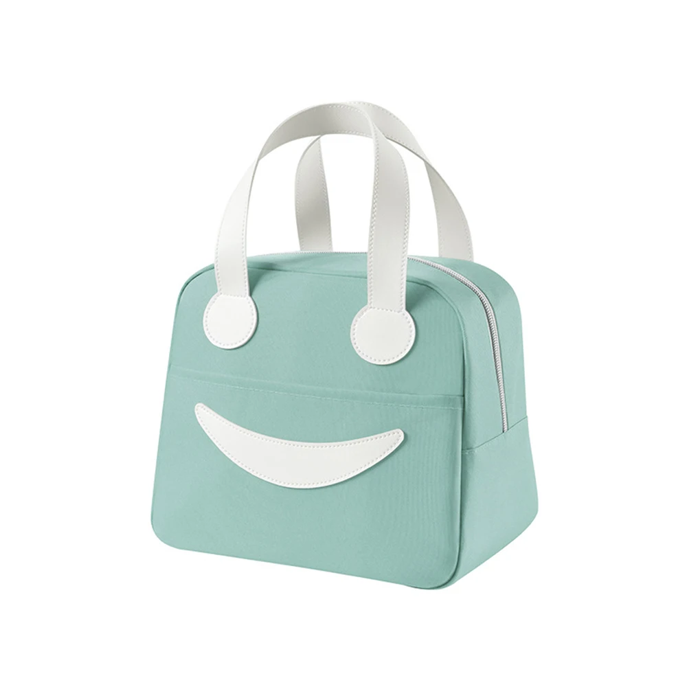 Borsa Frigo Termica Per Pranzo Kawaii A Forma Di Anatra, Porta Pranzo Isotermico Con Portachiavi, Per Ufficio Picnic E Spiaggia