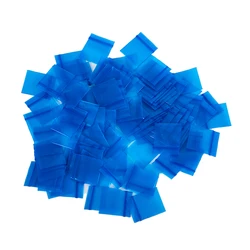100 - Piece Set of Multicolor Mini Ziplock Storage Bags (Blue)