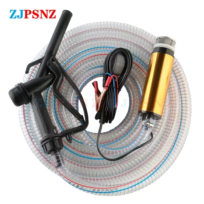 Flintronic Pompa Acqua E Olio, 12V 38mm Pompa Sommersa Elettrica - Foto 6