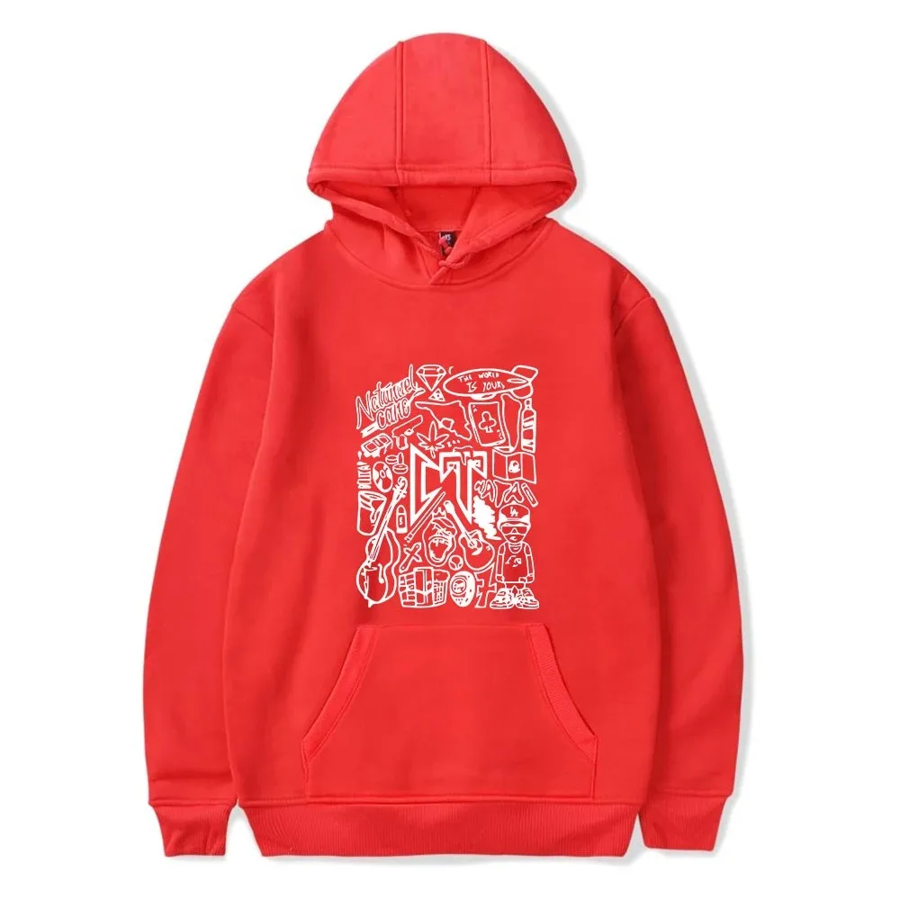 Natana Cano CT Corridos Tumbados Vintage 90s para homens e mulheres, moletom de manga longa, streetwear casual 2024