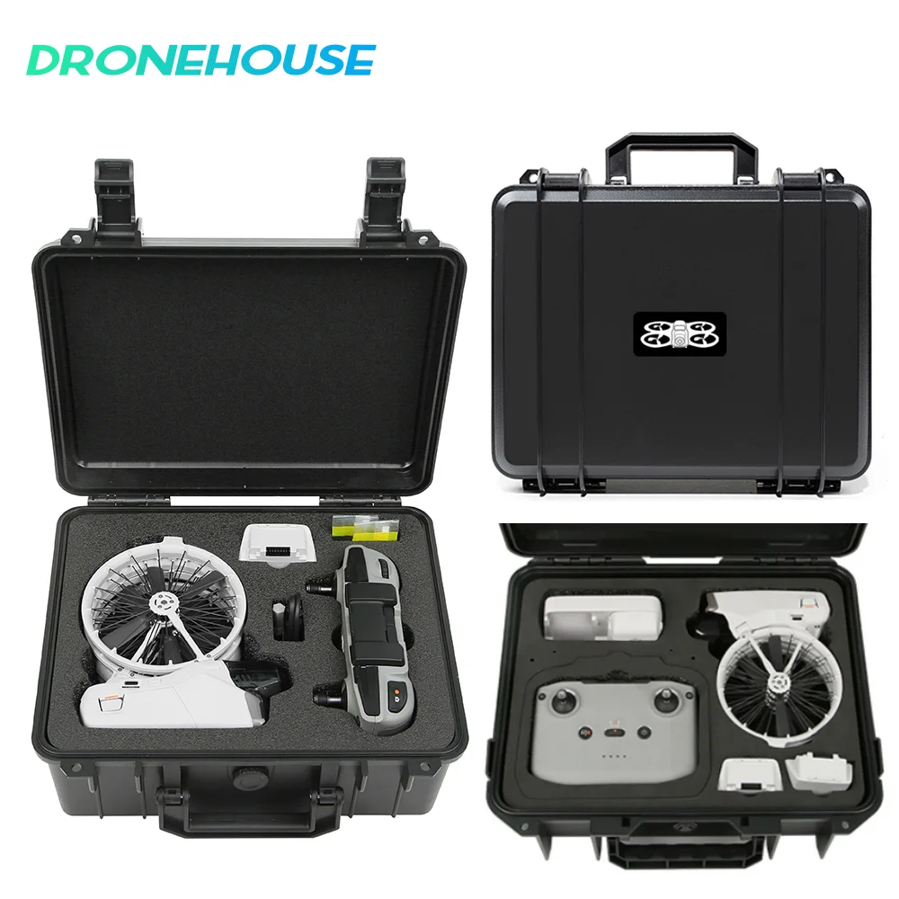 Fly More Combo Storage Case for DJI Flip Hard Carrying Box Shockproof Bag for DJI Flip RC-N3/RC 2 Control Drone Accessories