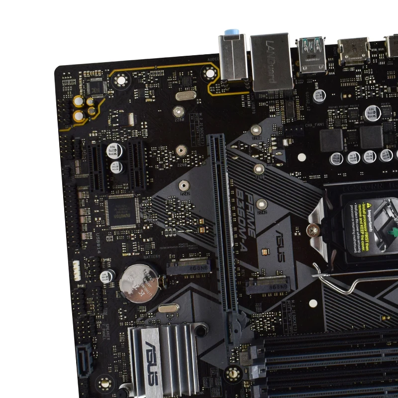 ASUS-PRIME B360M-A 1151マザーボード、4 × ddr4、lga 1151、pci