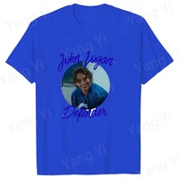 T-shirt imprimé graphique Off Campus pour hommes/femmes, manches courtes, unisexe, mode Streetwear, personnalité, John Logan, nouvelle collection 6