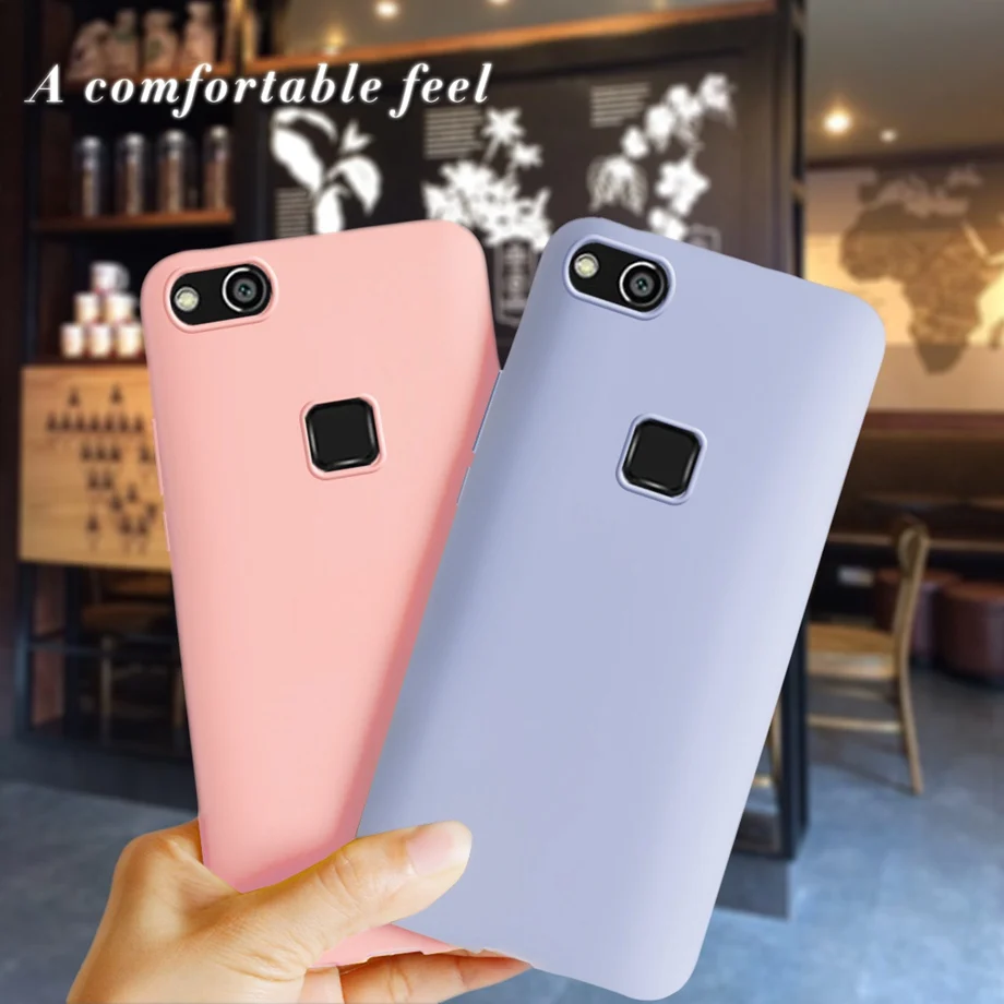 For Phone Case Huawei P10 Lite Case Cover Silicone Cute Back Case
