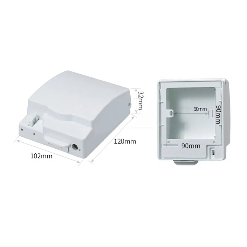 Description Picture 3 of itemLockable Wall-mounted Socket Waterproof Dustproof Box 86 Type Splash-proof Switch Socket Anti-shock Protection Switch Cover