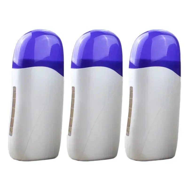 Depilatory Heater with Base Roll On Wax Heater Warmer Refillable Wax Cartridge Hair Removal Wax-melt Machine Skin Care Tool 2
