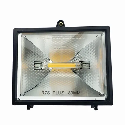 LED R7S 유리 튜브 COB 전구 78MM 118MM 높은 전원 R7S 옥수수 램프 J78 J118 할로겐 빛 교체 50W 90W AC 110V 220V Lampadas 5