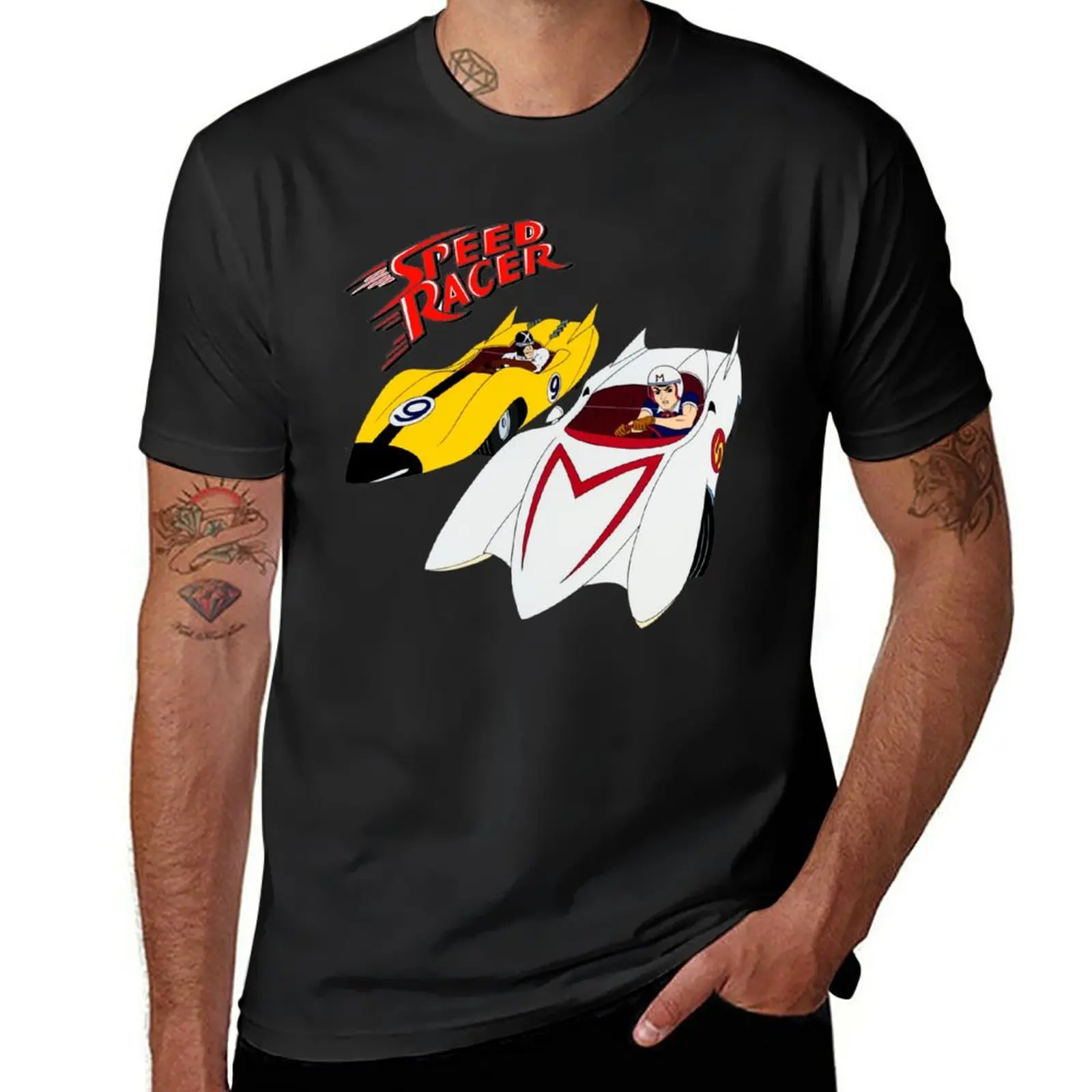 New Speed Racer - Racer X T-Shirt Abbigliamento Estetico Felpe Felpe, Uomo