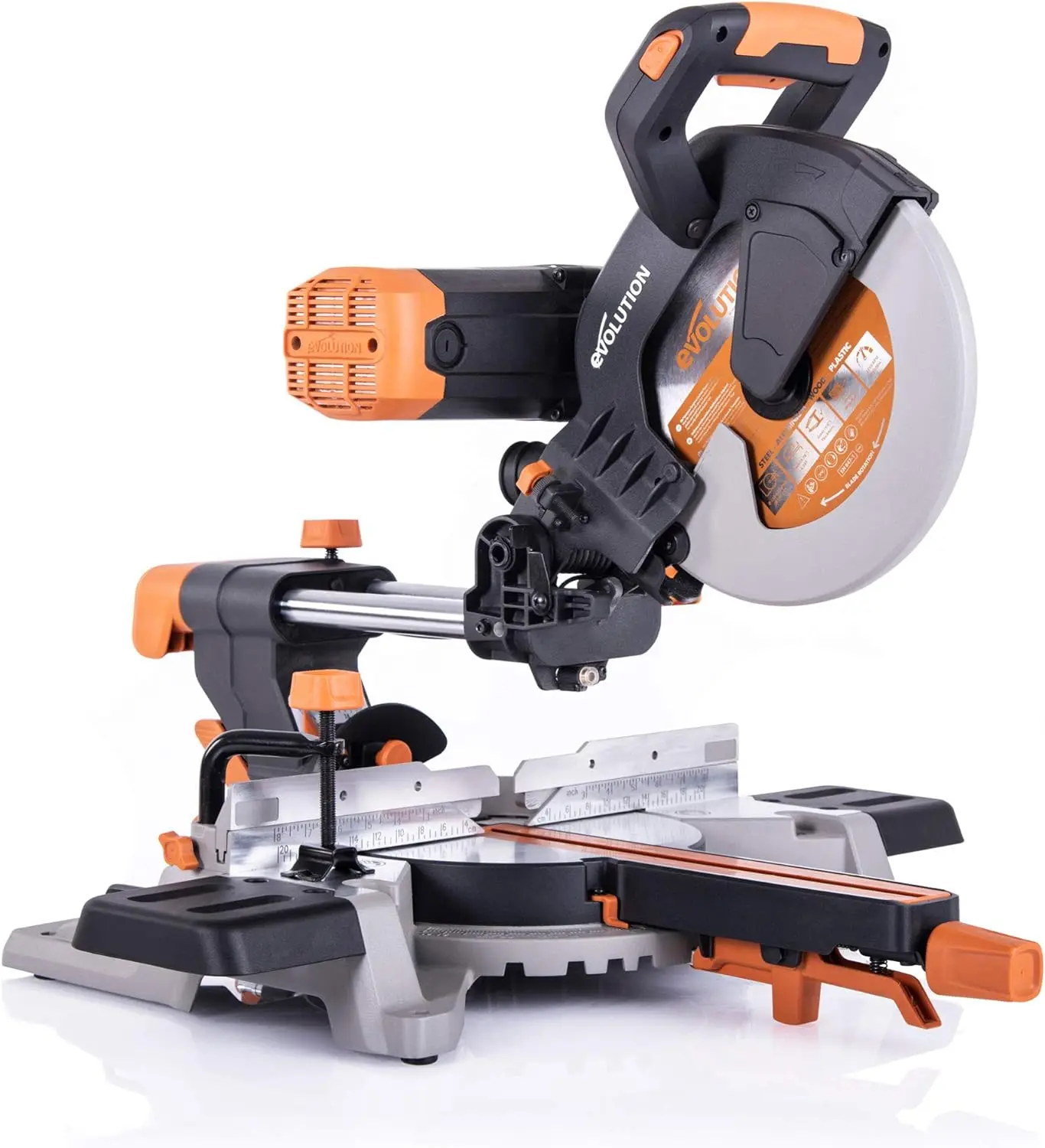 Power Tools Multi Material Double Bevel Sliding Compound Miter Saw Aluminum Blade Accurate cuts