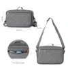 Small Diaper Bag Stroller Bag Diaper Organizer Caddy for Diapers with Changing Mat, Stroller Straps and Adjustable Shoulder 3