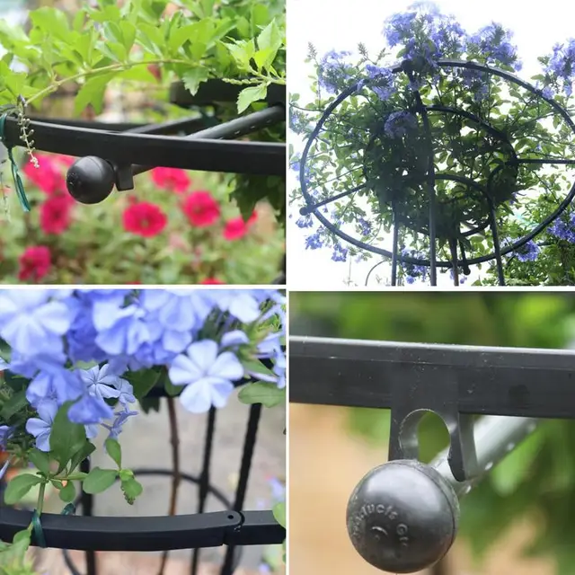 Függőleges Fémkerti Rácsos Növényi Tartó Halom Állvány Mászás Virágok Termesztése Orchard Kert Bonsai Szerszám Üvegházak Rögzítő Ruda - Image 6