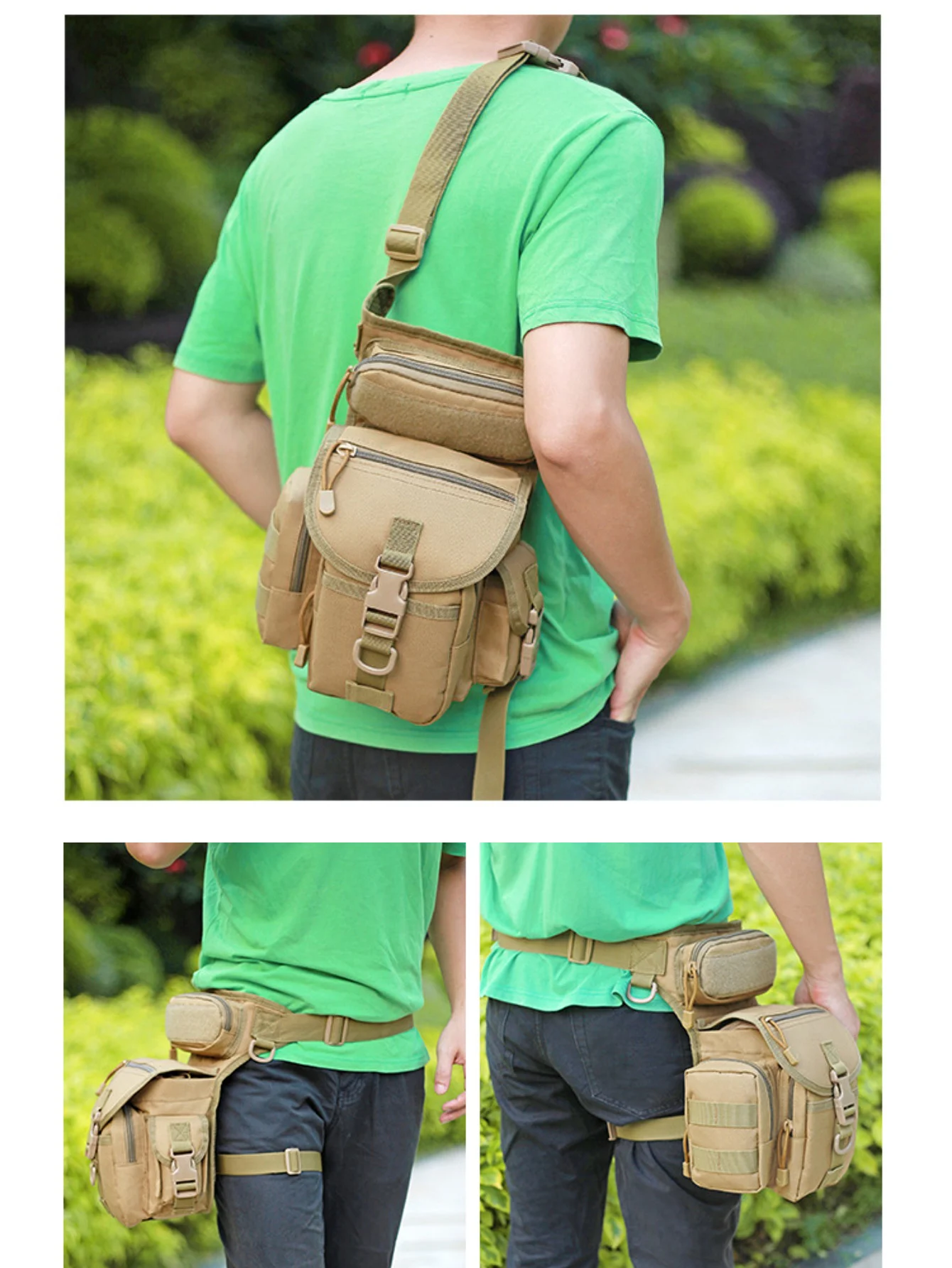 Waterproof Outdoor Waist Pack For Hiking Cycling