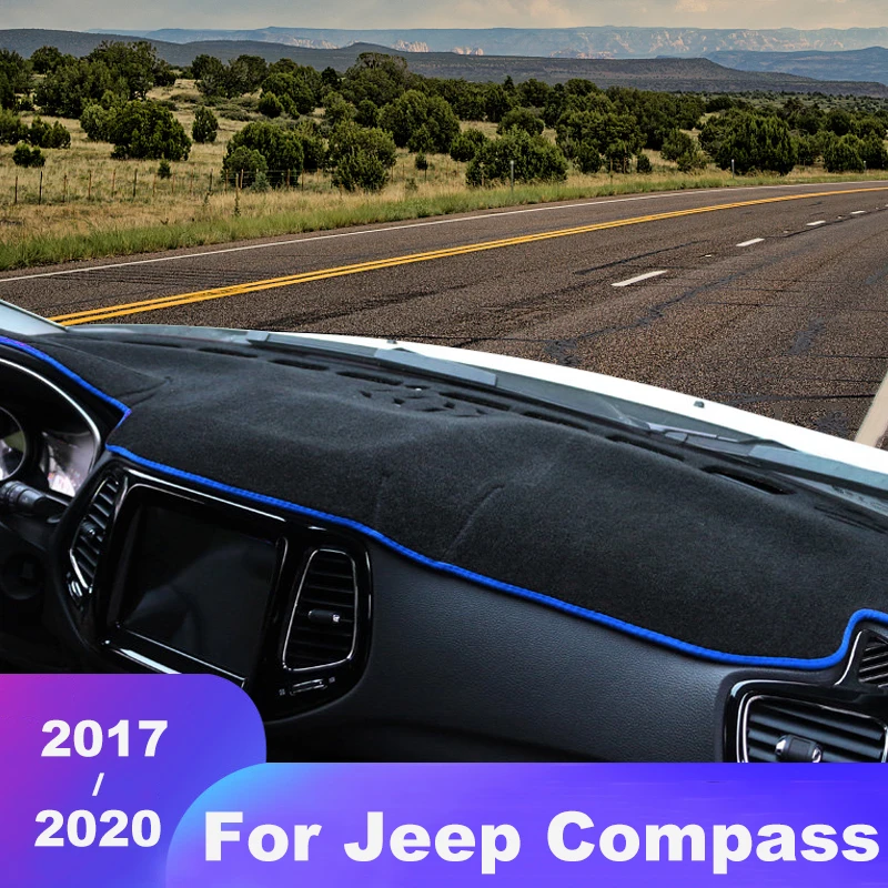 

Коврик для защиты приборной панели от светильник для Jeep Compass MP M6 2017 2018 2019 2020