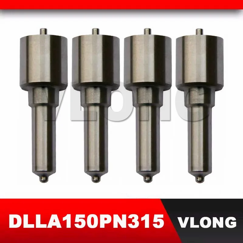 

4PCS New Diesel Injector Sprayer Atomizer Producer Fuel Spray Jet Nozzle Tips For HEAV S4K DLLA150PN315 105017-3150 9432612763