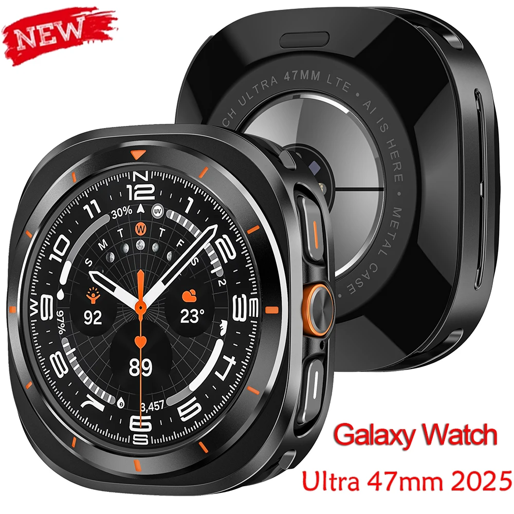 Enhanced Metal Alloy Protective Shell for Galaxy Watch 8 & Ultra Series